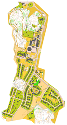 Gåvsta sprintkarta